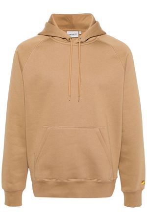 Beige stretch-cotton Chase hoodie CARHARTT WIP | I0336612GQ